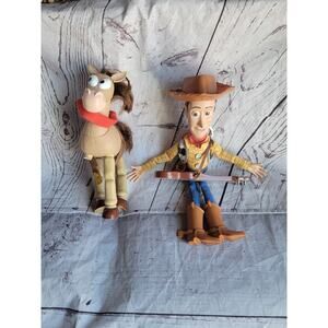 Disney Store Pixar Toy Story Sheriff Woody Bullseye Not Working READ
